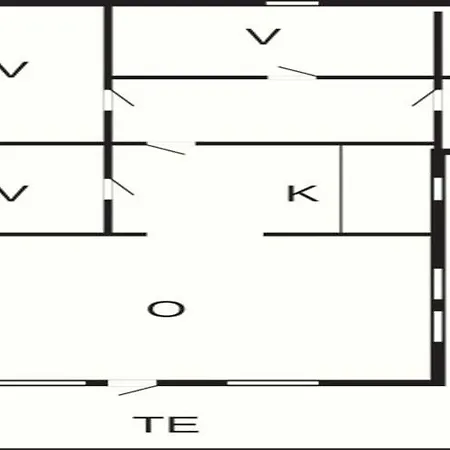 Casa vacanze 6 Person In Oksbøl